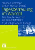 Tagesbetreuung Im Wandel