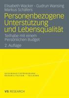 Personenbezogene Unterstützung Und Lebensqualität