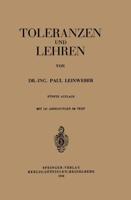 Toleranzen Und Lehren