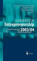 Jahrbuch Entrepreneurship 2003/04