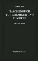 Taschenbuch Fr Chemiker Und Physiker