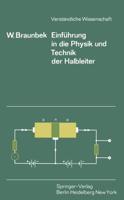 Einführung in Die Physik Und Technik Der Halbleiter