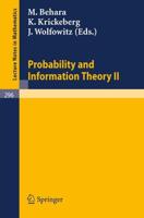 Probability and Information Theory II