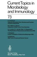 Current Topics in Microbiology and Immunology / Ergebnisse Der Mikrobiologie Und Immunitatsforschung