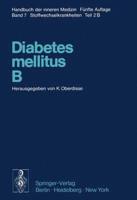 Diabetes mellitus . B