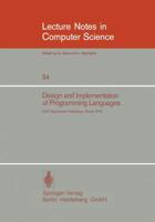 Design and Implementation of Programming Languages