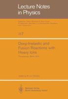 Deep-Inelastic and Fusion Reactions With Heavy Ions