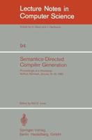Semantics-Directed Compiler Generation