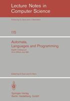 Automata, Languages and Programming : Eighth Colloquium, Acre (Akko), Israel, July 13-17, 1981