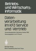Datenverarbeitung Im KFZ-Service Und -Vertrieb