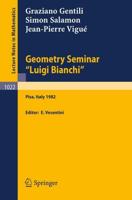 Geometry Seminar "Luigi Bianchi"