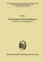 Evolutionäre Erkenntnistheorie Sitzungsber.Heidelberg 83