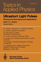 Ultrashort Light Pulses : Picosecond Techniques and Applications
