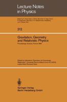 Gravitation, Geometry and Relativistic Physics