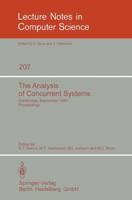 The Analysis of Concurrent Systems