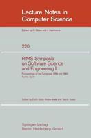 RIMS Symposium on Software Science and Engineering II