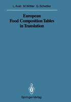 European Food Composition Tables in Translation. Sitzungsber.Heidelberg 87/88