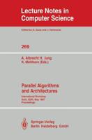 Parallel Algorithms and Architectures : International Workshop Suhl, GDR, May 25-30, 1987; Proceedings