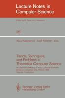 Trends, Techniques, and Problems in Theoretical Computer Science