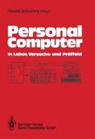 Personal Computer in Labor, Versuchs- Und PR Ffeld