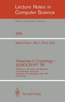 Advances in Cryptology - EUROCRYPT '87