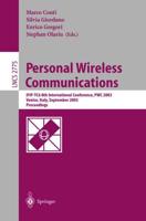 Personal Wireless Communications : IFIP-TC6 8th International Conference, PWC 2003, Venice, Italy, September 23-25, 2003, Proceedings