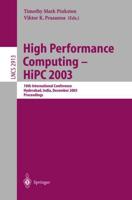 High Performance Computing - HiPC 2003