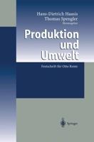 Produktion Und Umwelt