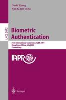 Biometric Authentication : First International Conference, ICBA 2004, Hong Kong, China, July 15-17, 2004, Proceedings