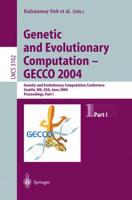 Genetic and Evolutionary Computation--GECCO 2004