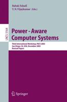 Power - Aware Computing Systems