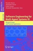 Software Engineering for Multi-Agent Systems III Programming and Software Engineering