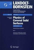 Adsorption of Molecules on Metal, Semiconductor and Oxide Surfaces. Condensed Matter