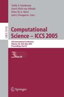 Computational Science -- ICCS 2005 Theoretical Computer Science and General Issues
