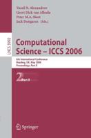 Computational Science - ICCS 2006 Theoretical Computer Science and General Issues