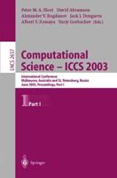 Computational Science-- ICCS 2003