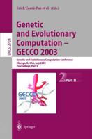 Genetic and Evolutionary Computation--GECCO 2003