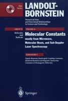 Dipole Moments, Quadrupole Coupling Constants, Hindered Rotation and Magnetic Interaction Constants of Diamagnetic Molecules. Molecules and Radicals