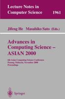 Advances in Computing Science - ASIAN 2000