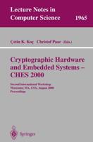 Cryptographic Hardware and Embedded Systems--CHES 2000
