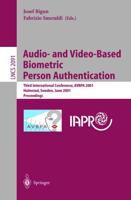 Audio-and Video-Based Biometric Person Authentication