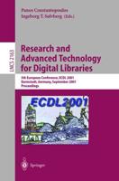 Research and Advanced Technology for Digital Librairies