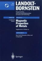 Rare Earth Elements, Alloys and Compounds. Condensed Matter