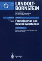 Ferroelectrics and Related Substances. Subvolume A, Oxides. Part 2
