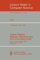 Applied Algebra, Algebraic Algorithms and Error-Correcting Codes