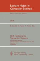 High Performance Transaction Systems