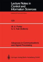 Advances in Communications and Signal Processing