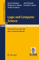 Logic and Computer Science C.I.M.E. Foundation Subseries