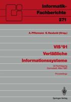 VIS '91 Verläliche Informationssysteme