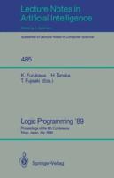 Logic Programming '89 Lecture Notes in Artificial Intelligence